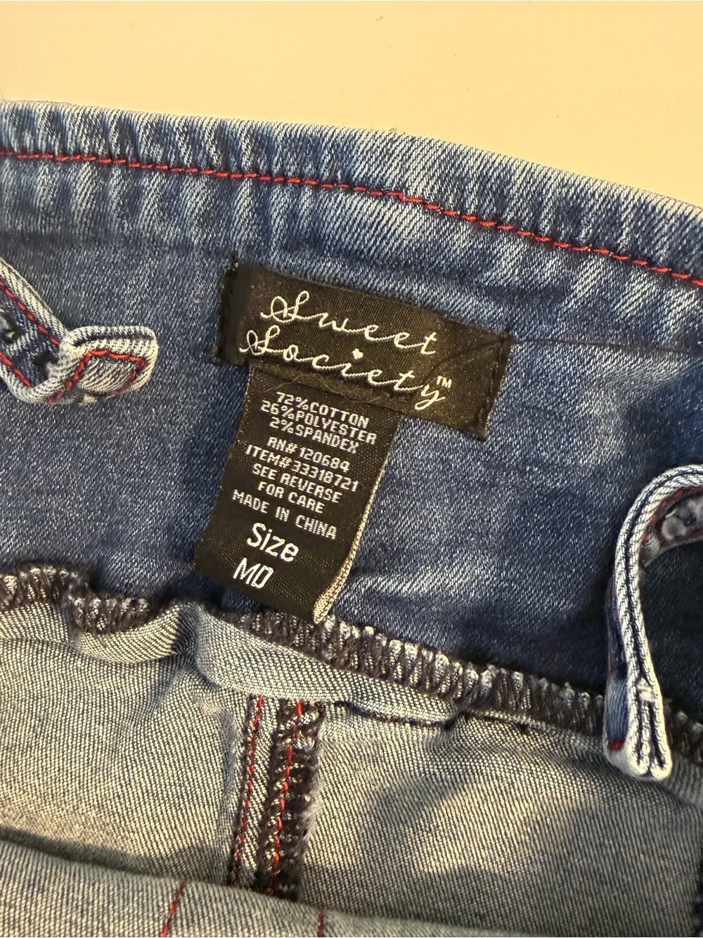 Sweet Society blue denim
